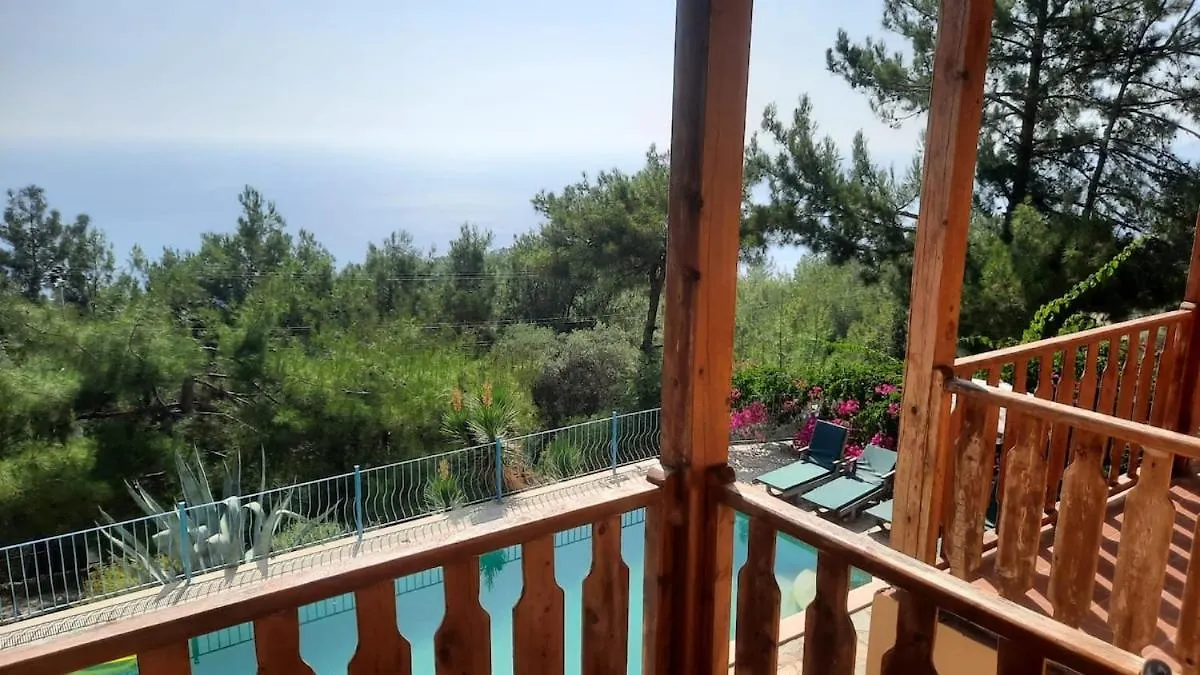 Villa With Sea Views In Faralya Fethiye