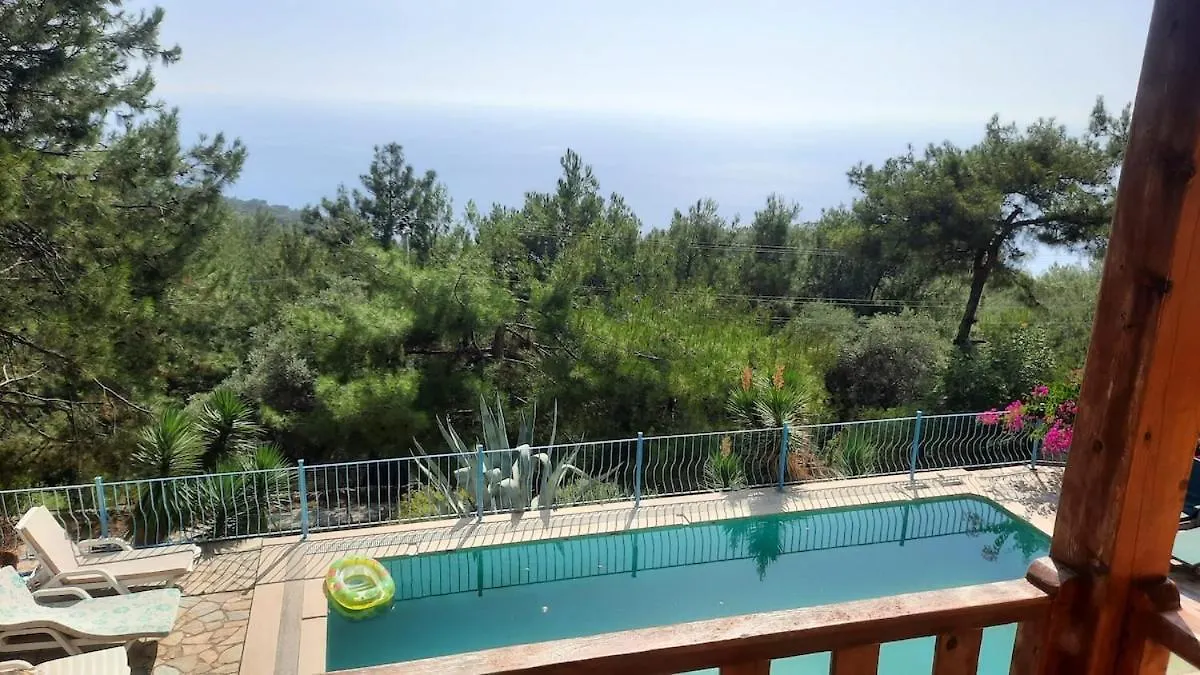Villa With Sea Views In Faralya Fethiye